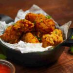 Korean fried chicken with soy sauce